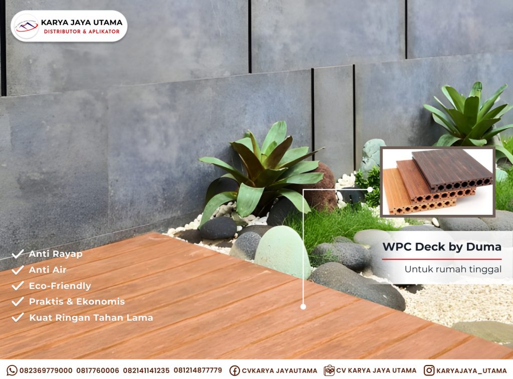 Decking WPC (Wood Plastic Composite) by Duma